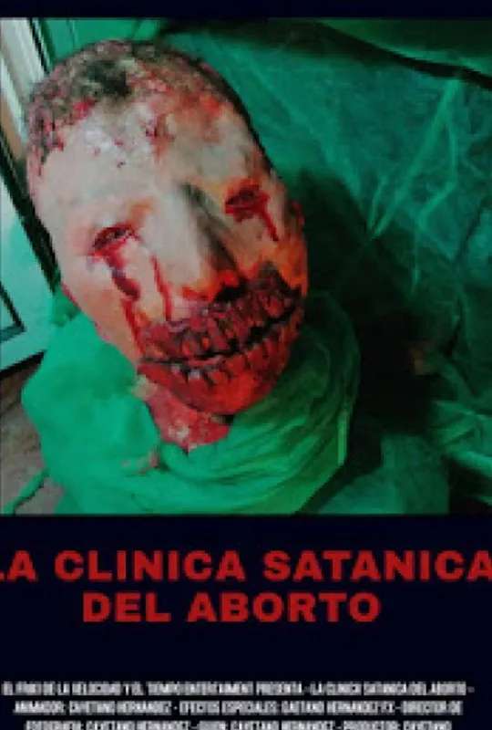 La clínica satánica del aborto poster
