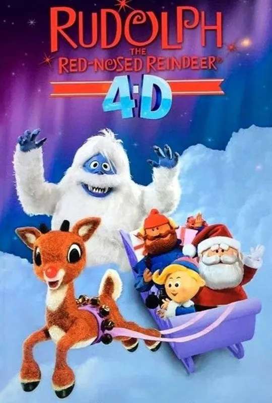 Rudolph the Red-Nosed Reindeer 4D Attraction poster