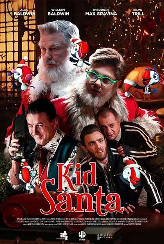 Kid Santa poster