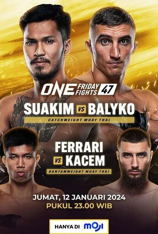 ONE Friday Fights 47: Suakim vs. Balyko poster
