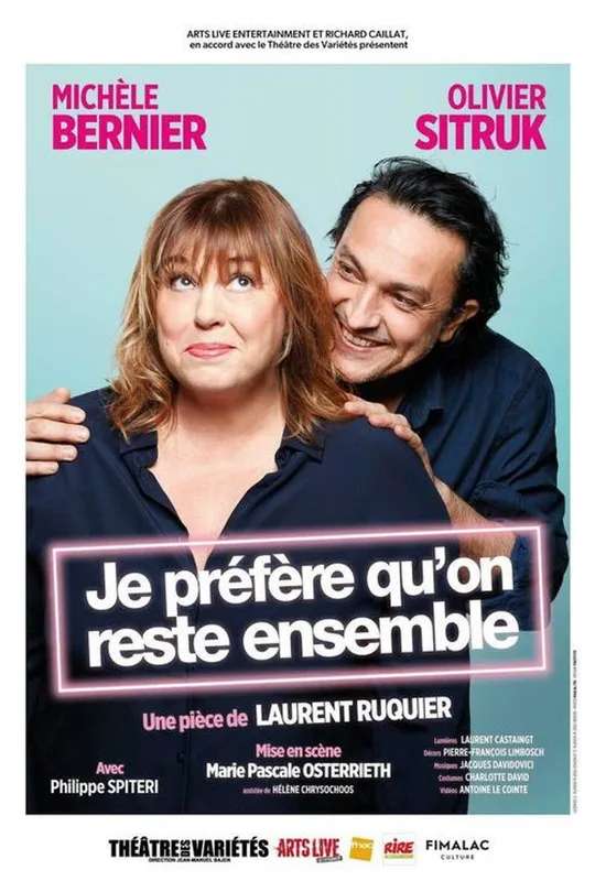 Je préfère qu'on reste ensemble poster