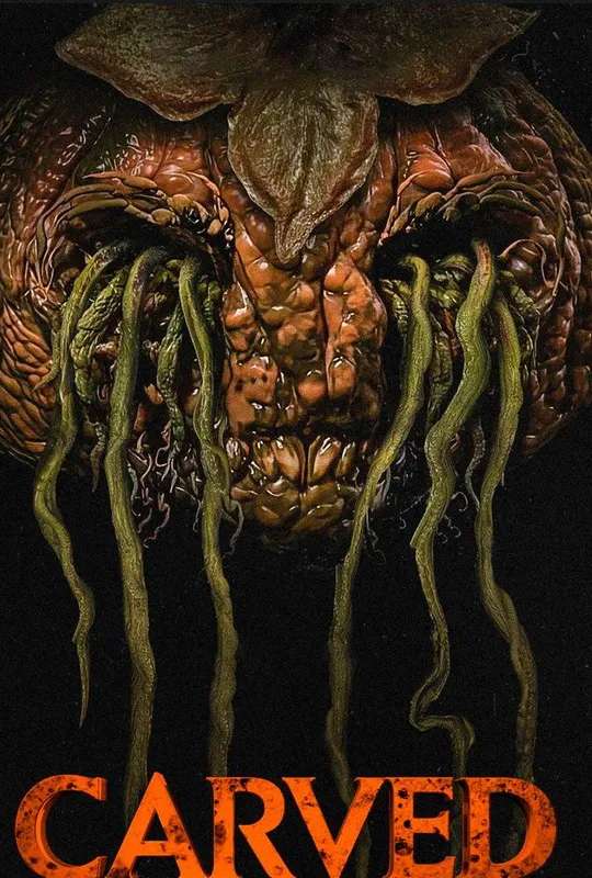 Carved poster