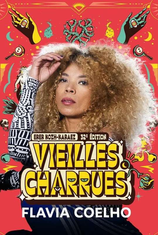 Flavia Coelho en concert aux Vieilles Charrues 2024 poster