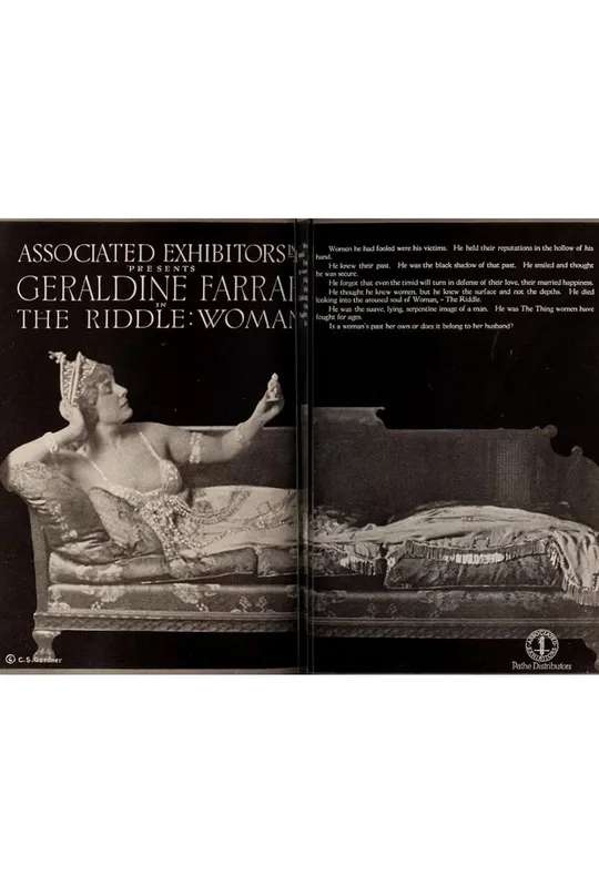 The Riddle: Woman poster