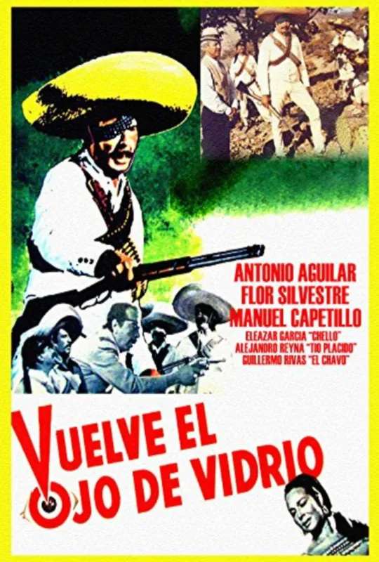 Vuelve el ojo de vidrio poster