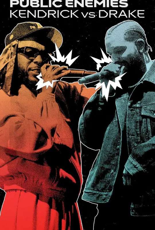 Public Enemies: Kendrick vs Drake poster