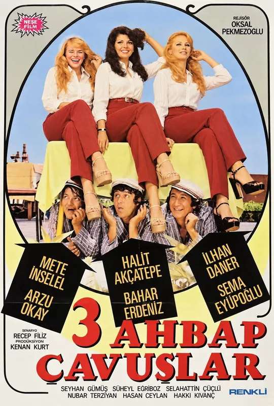 Üç Ahbap Çavuşlar poster