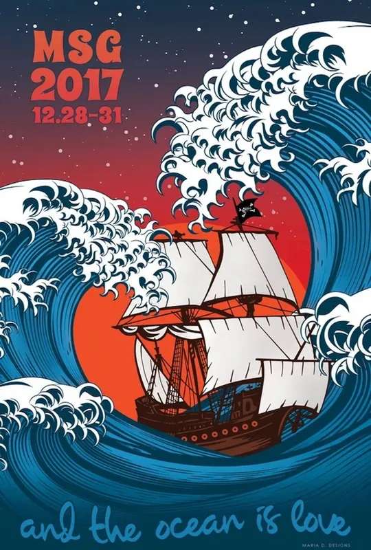 Phish 2017-12-31 Madison Square Garden, New York, NY poster