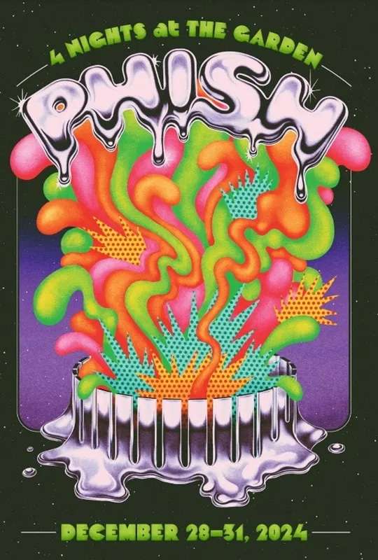Phish 2024-12-30 Madison Square Garden, New York, NY poster