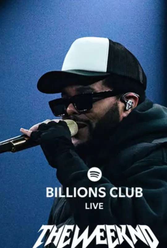Billions Club Live with The Weeknd: A Concert Film poster