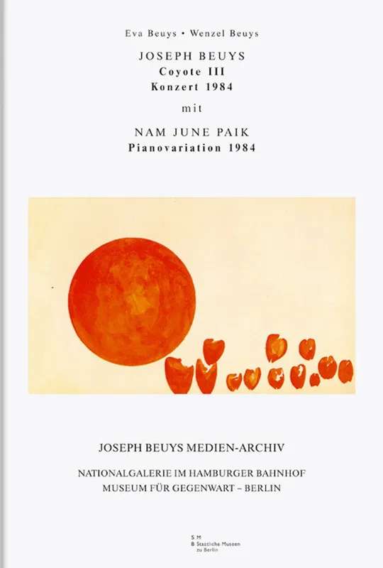 Joseph Beuys - Coyote III poster