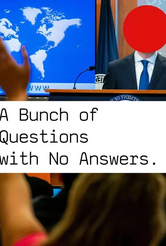 A Bunch of Questions With No Answers poster