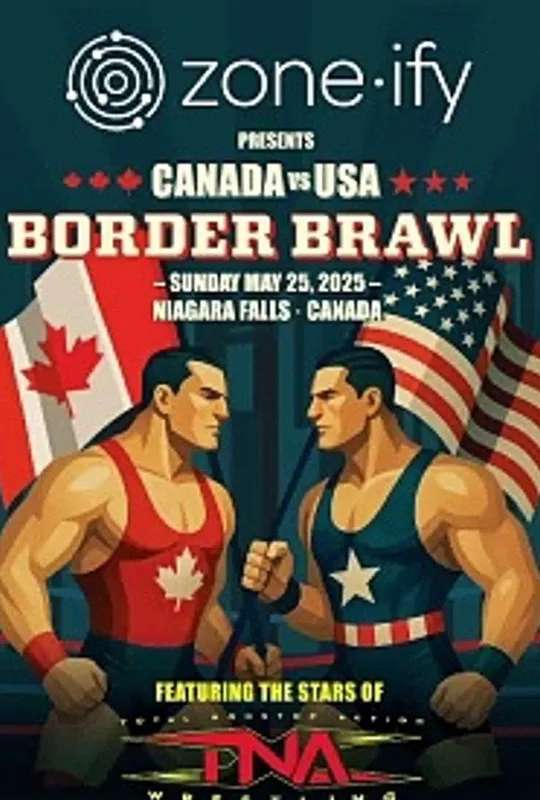 TNA Border Brawl poster