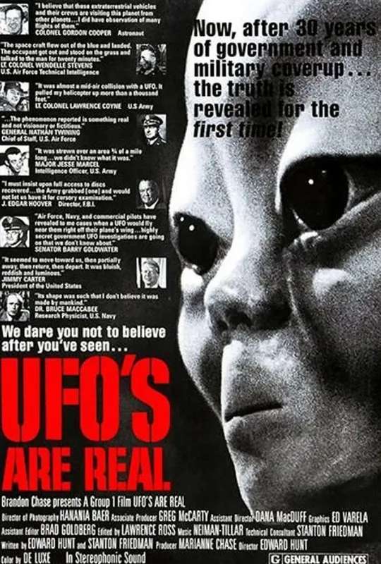 UFO's Are Real poster