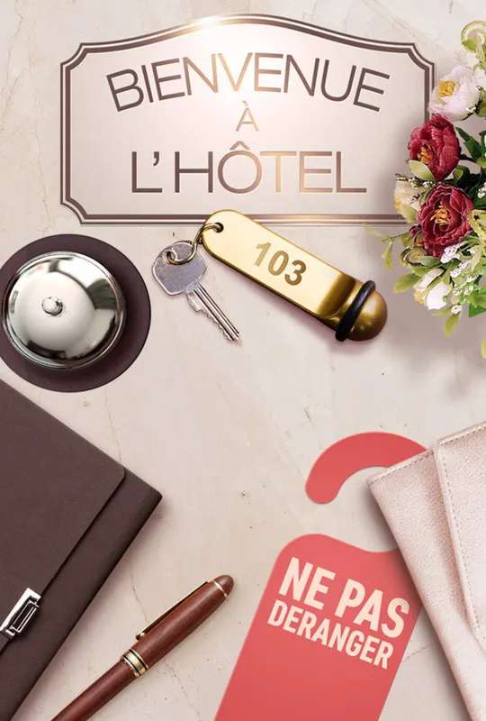 Bienvenue à l'hôtel poster