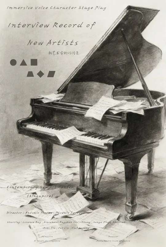 Interview Record of New Artists poster