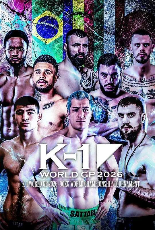 K-1 WORLD GP 2026 poster