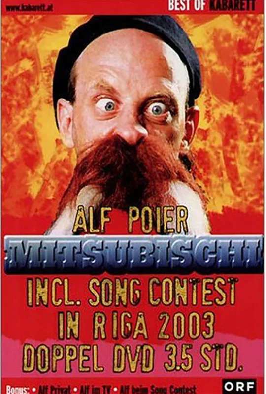 Alf Poier - Mitsubischi poster