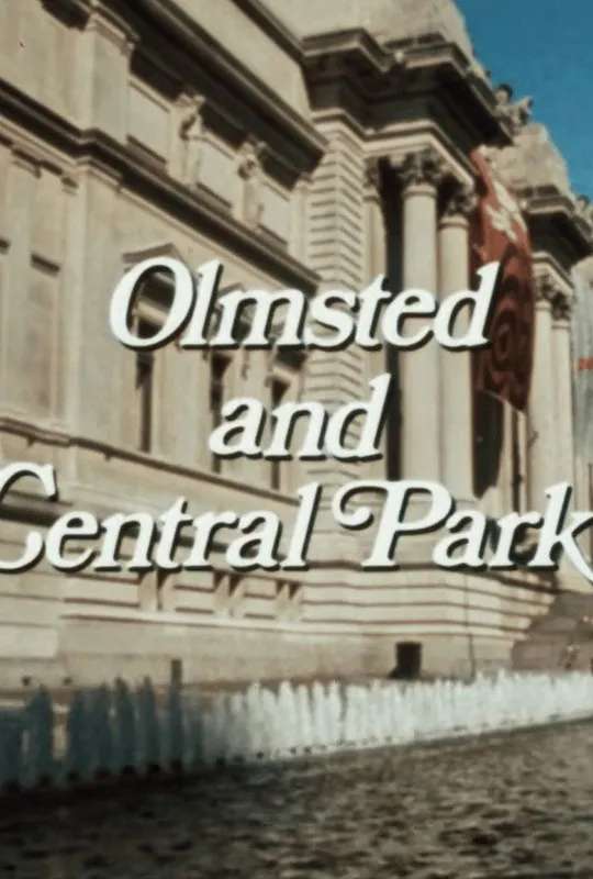 At The Met: Olmsted and Central Park poster