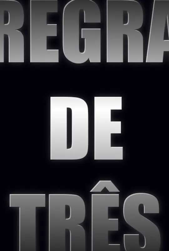 Regra de Três poster
