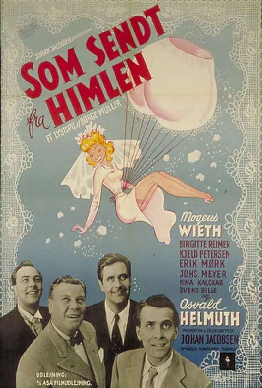 Som sendt fra himlen poster