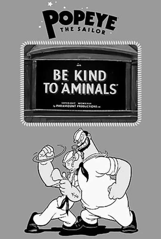 Be Kind to 'Aminals' poster
