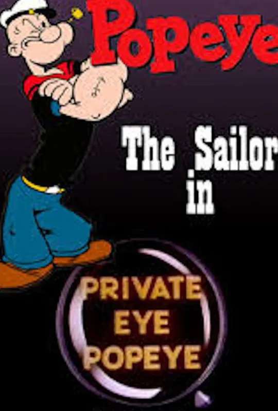 Private Eye Popeye poster