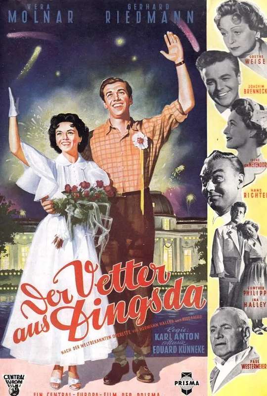 Der Vetter aus Dingsda poster
