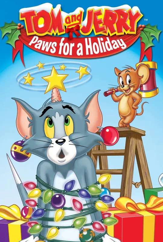 Tom and Jerry: Paws for a Holiday poster