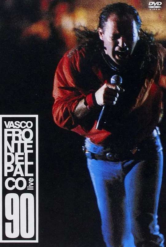 Vasco Rossi - Fronte del palco Live 90 poster