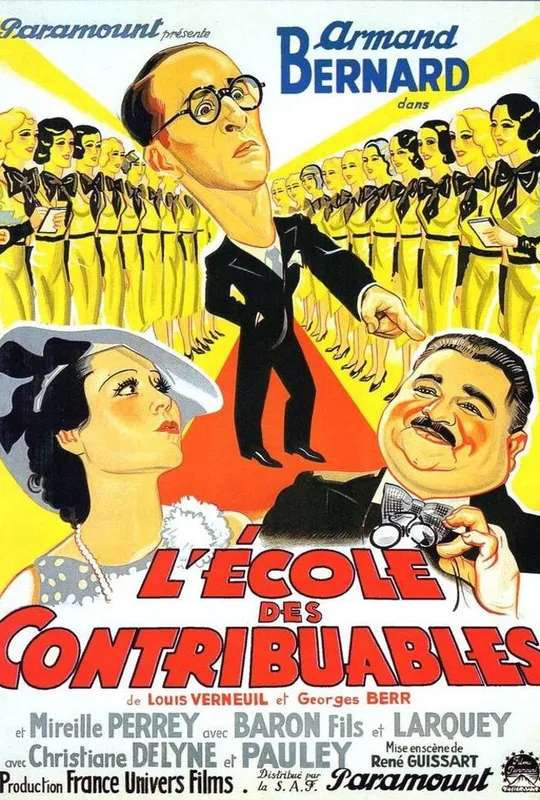 L'École des contribuables poster