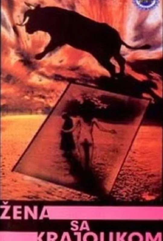 Woman with a Landscape poster