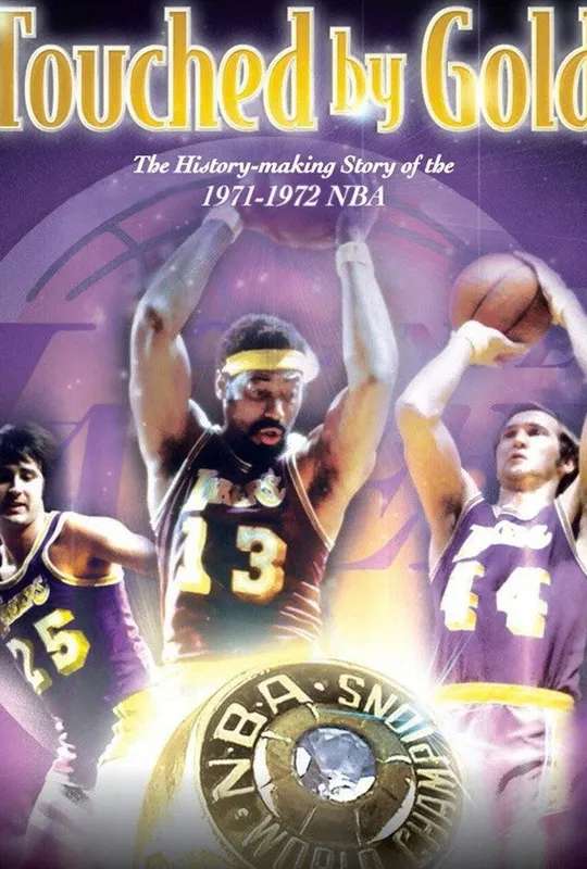 Touched by Gold: '72 Lakers poster