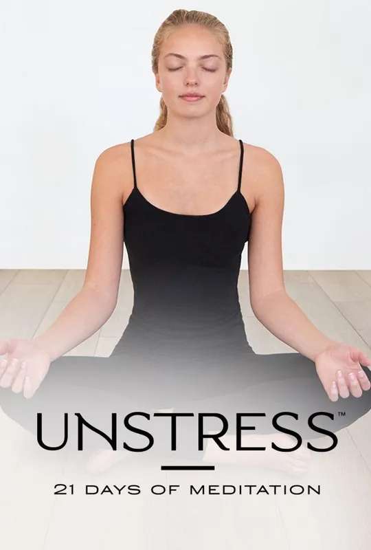 Unstress 21 Days of Meditation poster