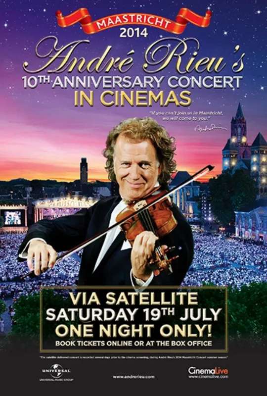 André Rieu - Maastricht 2014 (10th Anniversary Concert) poster
