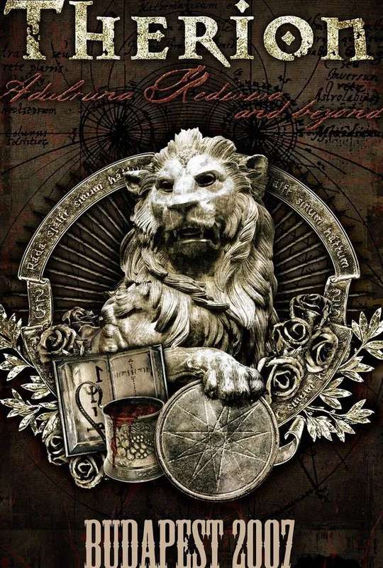 Therion: Adulruna Rediviva and Beyond Budapest 2007 poster