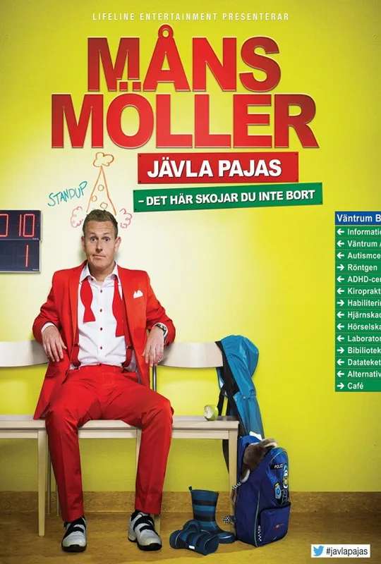 Måns Möller: Jävla pajas - det här skojar du inte bort poster