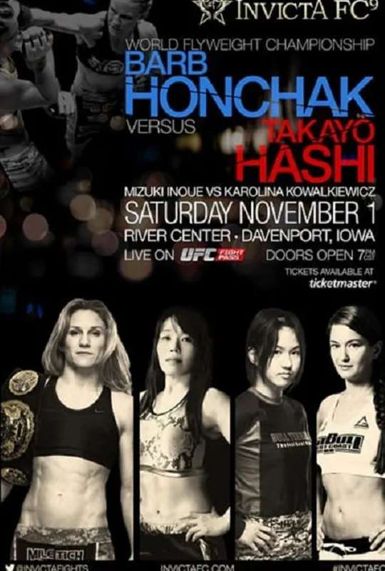 Invicta FC 9: Honchak vs. Hashi poster