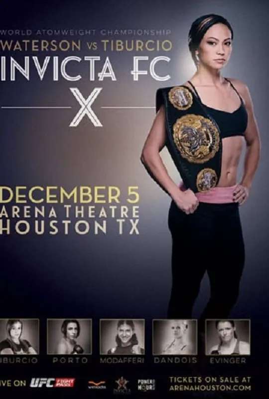 Invicta FC 10: Waterson vs. Tiburcio poster