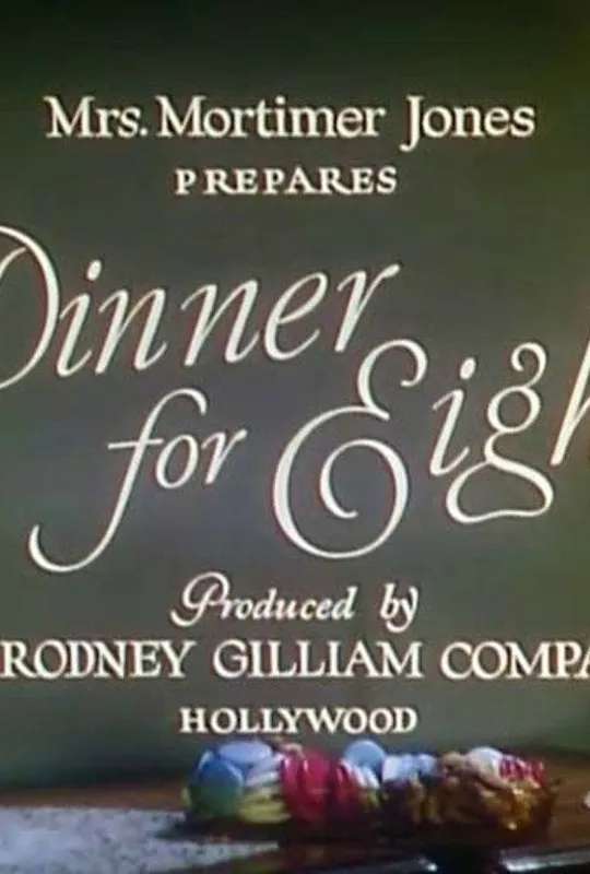 Mrs. Mortimer Jones Prepares "Dinner for Eight" poster