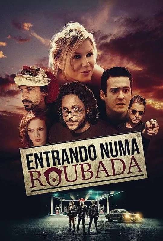 Entrando Numa Roubada poster
