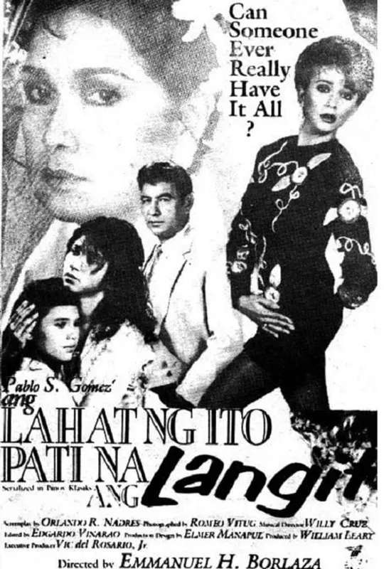 Ang Lahat Ng Ito Pati Na Ang Langit poster