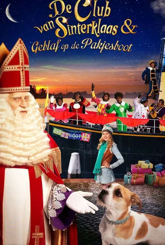 De Club van Sinterklaas & Geblaf op de Pakjesboot poster