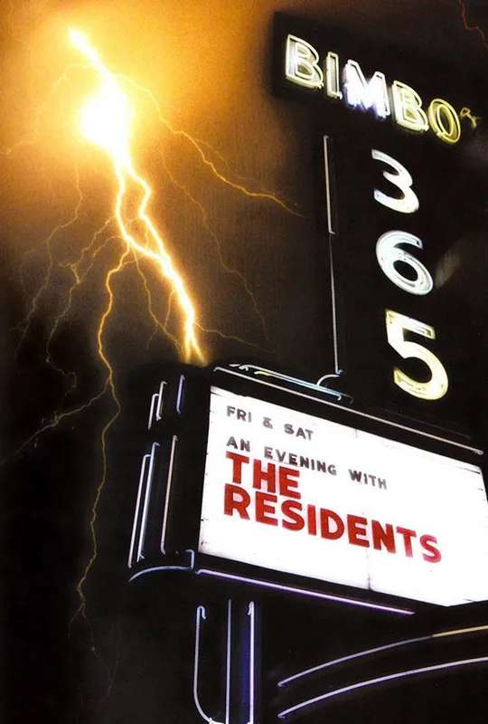 The Residents - Talking Light: Bimbo's poster