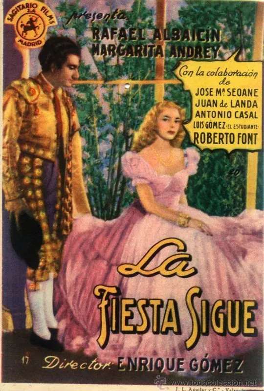 La fiesta sigue poster