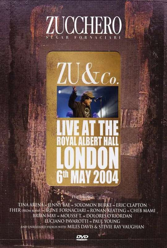 Zucchero | Zu and co.: Live at Royal Albert Hall poster