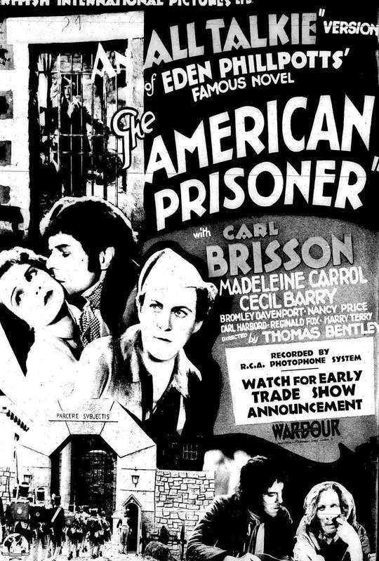 The American Prisoner poster
