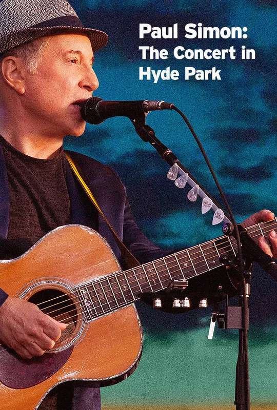 Paul Simon - The Concert in Hyde Park poster