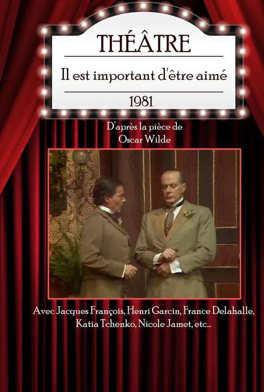 Il est important d'être aimé poster