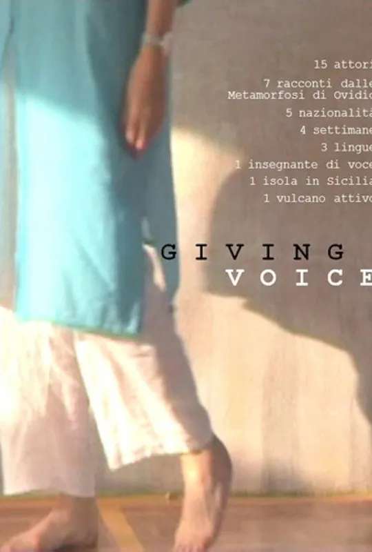La voce naturale - Giving Voice poster